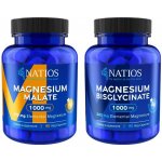 Natios Sada Magnesium Malate + Bisglycinate pro ranní energii a klidný spánek 2 x 90 kapslí – Sleviste.cz