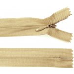 Spirálový zip no.3 skrytý nerozepínací 22cm - více barev color: 525 písková – Hledejceny.cz