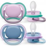 Avent dudlík Ultra Air Happy Jablko/Hruška mátová/žlutá – Zboží Dáma