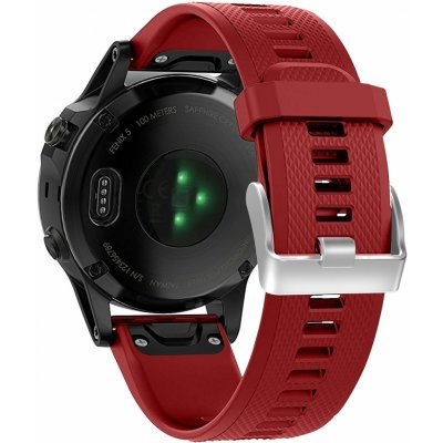 Eternico Essential pro Garmin QuickFit 22mm červený AET-GRQRSLC75R-22 – Sleviste.cz