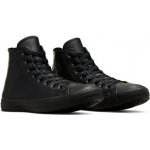 Converse Chuck Taylor All Star Leather Hi 135251/Black Monochrome – Sleviste.cz
