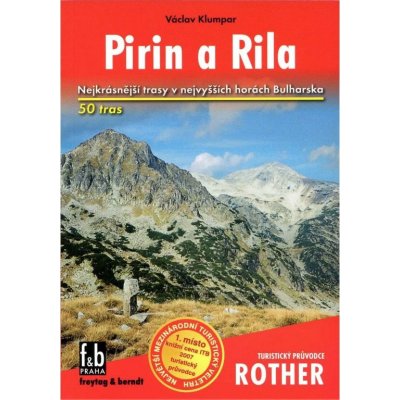 Turistický průvodce Rother Pirin a Rila Rother – Zboží Dáma