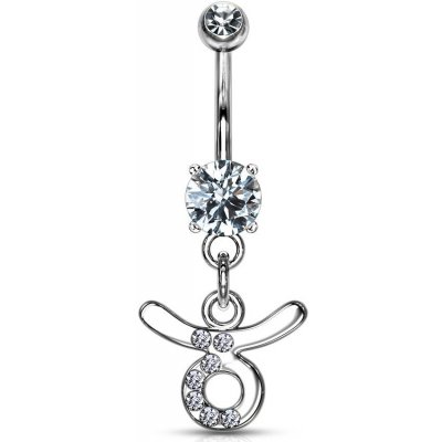 Šperky4U piercing do pupíku znamení WP01141-06 – Zboží Mobilmania