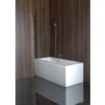 vanová zástěna 95(24)x150cm, čiré sklo ANTIDROP - Levá / BN3715L – Zboží Mobilmania