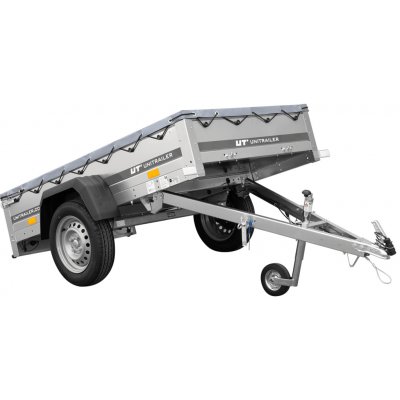 Garden Trailer 200 KIPP s šedou plachtou – Hledejceny.cz