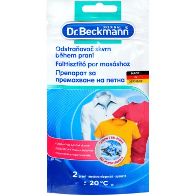 Dr. Beckmann Odstraňovač skvrn během praní 80 g – Hledejceny.cz
