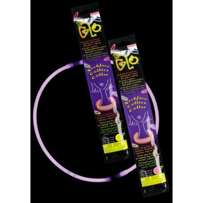 Carnival Toys Svítící fluorescenční náhrdelník 2ks – Zboží Dáma