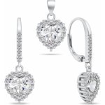 Olivie stříbrná sada šperků srdíčka 7017 – Hledejceny.cz