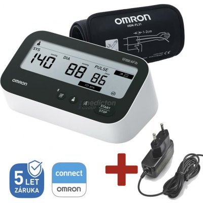 Omron M4 Connect AFib +ZDROJ – Zboží Mobilmania