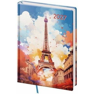 Vario Lyra DVL423-13-27 A5 týdenní 2027 Paris – Zboží Dáma