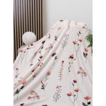 MKLuzkoviny.cz Deka mikroplyš Vlčí máky béžové 150x200 – Zboží Dáma