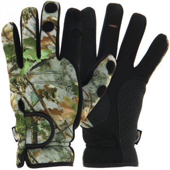 NGT Neoprénové Rukavice Camo Gloves