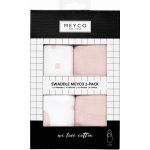 Meyco Zavinovačka 2 balení Dots Pink Uni Light Pink – Sleviste.cz