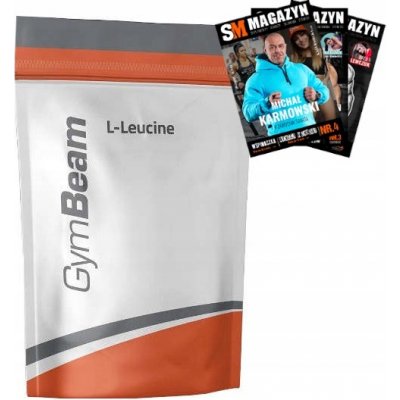 GymBeam L-Leucine 500 g – Zbozi.Blesk.cz