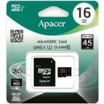 Apacer microSDHC 16 GB UHS-I U1 AP16GMCSH10U1-R – Hledejceny.cz