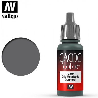 Vallejo Game Color 72054 Gunmetal 17 ml – Zboží Živě