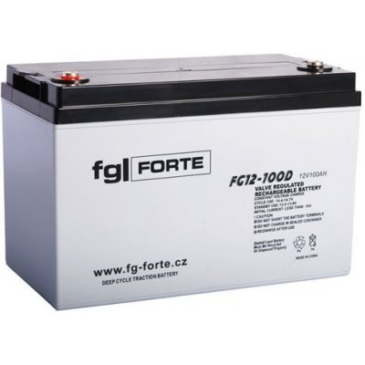 fgFORTE FG12-90D 12V 90Ah – Zboží Mobilmania