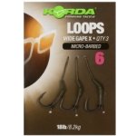 Korda Návazec Loop Rigs Wide Gape X vel.8 18 lbs 3 ks – Zboží Dáma