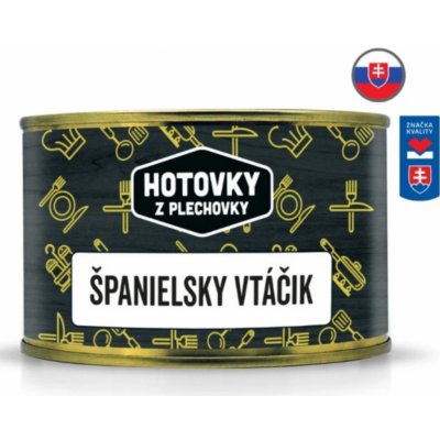 Hotovky z plechovky Španělský ptáček 400 g – Zbozi.Blesk.cz