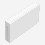 Presbeton obrubník ABO 8-10 50 x 8 x 25 cm přírodní beton 1 ks – HobbyKompas.cz