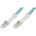 Digitus DK-2533-10-4 Fiber Optic Patch Cord, LC to LC, Multimode OM4 - 50/125 µ, Duplex, 10m – Zboží Živě