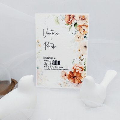 Svatební oznámení Růže v mlze 2 – Hledejceny.cz