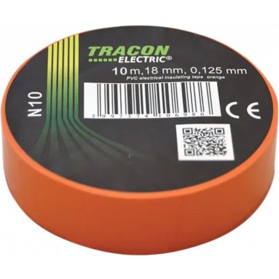 Tracon Electric Páska izolační 10 m x 18 mm oranžová