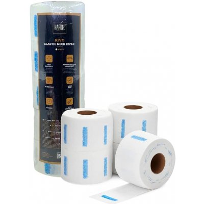 HARDEL Barber tools Voděodolné krépové límce HARDEL Elastic neck paper White 500 ks – Zboží Dáma