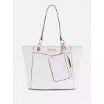 Guess dámská velká kabelka Zakaria bílá – Zboží Mobilmania
