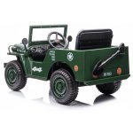 Mamido elektrický vojenský jeep 4x4 zelená – Sleviste.cz