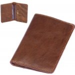 Buffalo Wild kožená dokladovka Hnědá – Zboží Živě