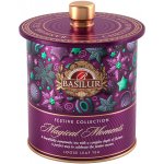Basilur Festive Tea Magical Moments plech Černý čaj aromatizovaný s ochucujícími čá 75 g – Sleviste.cz