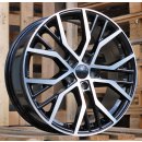 Racing Line BK713 7,5x17 5x112 ET45 black polished