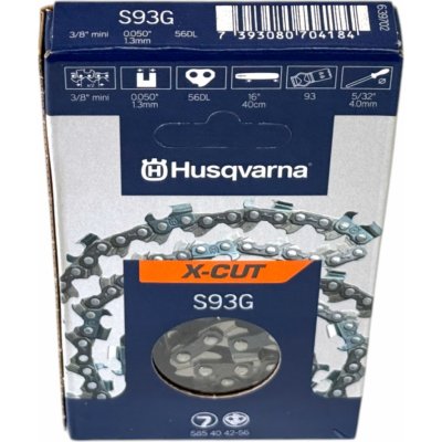 Husqvarna řetěz 3/8'' 1,3 45čl. S93G X-CUT KZ 5854042-45 – Zboží Mobilmania