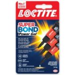 LOCTITE Super Attak Mini Trio Gel vteřinové lepidlo 3x1 g – Hledejceny.cz