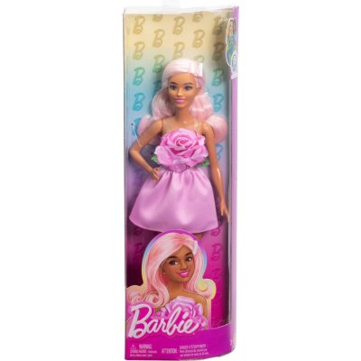 Barbie Modelka Růžová růže HYT94 – Zboží Dáma