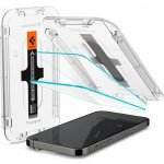 Spigen Glass tR EZ Fit 2 Pack, transparency - iPhone 15 AGL06903 – Zboží Živě