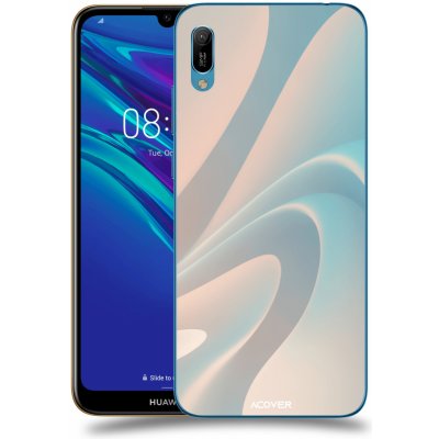 Pouzdro ACOVER Huawei Y6 2019 s motivem Waves 2 – Zbozi.Blesk.cz