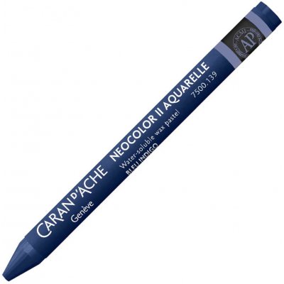 Caran d'Ache Neocolor ll Akvarelový pastel modrá – Zboží Dáma