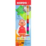 Kores Plastelína 10×20 g 10 barev – Sleviste.cz
