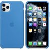 Pouzdro a kryt na mobilní telefon Apple Apple iPhone 11 Pro Max Silicone Case Surf Blue MY1J2ZM/A