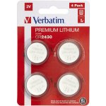 Verbatim Lithium CR2430 4ks 49534 – Sleviste.cz