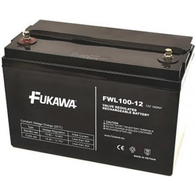 FUKAWA FWL100-12 12V 100Ah – Zboží Mobilmania