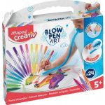 Maped Sada Creativ Blowpen Pop´Art Foukací pero 24 barev – Sleviste.cz