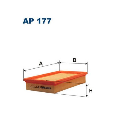 Vzduchový filtr FILTRON AP 177 – Hledejceny.cz