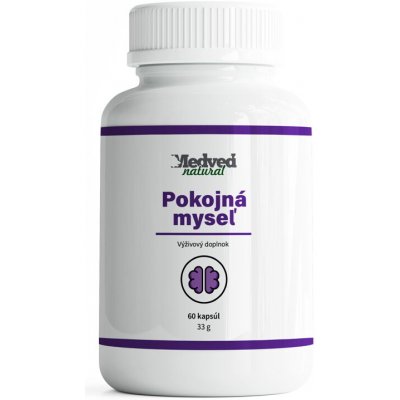 Medveď natural Klidná mysl 60 kapslí – Hledejceny.cz