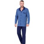 M-Max Norbert 670 pyžamo dlouhé modrá – Zboží Mobilmania