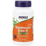 Now Foods Sambucus Zinc-C 60 tablet – Hledejceny.cz