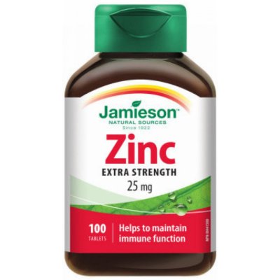 Jamieson Zinek 25 mg 100 tablet – Hledejceny.cz