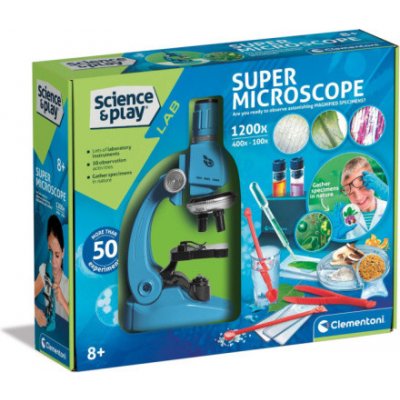 Clementoni Science & Play Laboratoř: Super Mikroskop 162465 – Hledejceny.cz